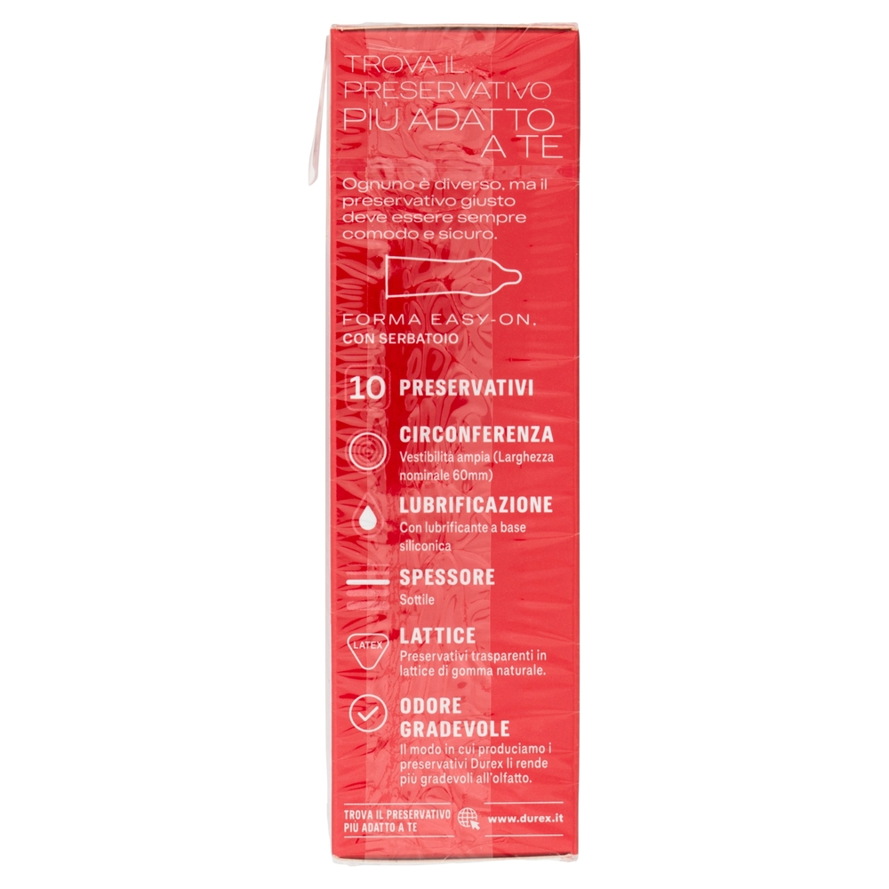 durex Supersottile* XL 10 Preservativi